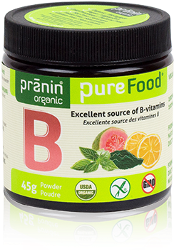 Vegan B12, Vegan Vitamin B, Organic B-vitamins, Natural - Pranin Organic Pure Food C Vitamin (640x435), Png Download