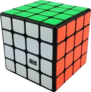 The Cube Is A Bigger Cube Then The 3x3, Is Even Harder - Cubo De Rubik Moyu (361x366), Png Download