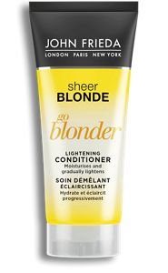 Front - John Frieda Sheer Blonde Go Blonder Controlled Lightening (185x300), Png Download