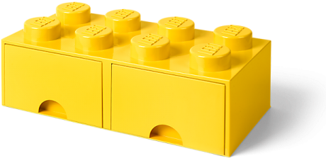 Lego Brick Drawer - Lego Aqua Storage Drawers (800x600), Png Download