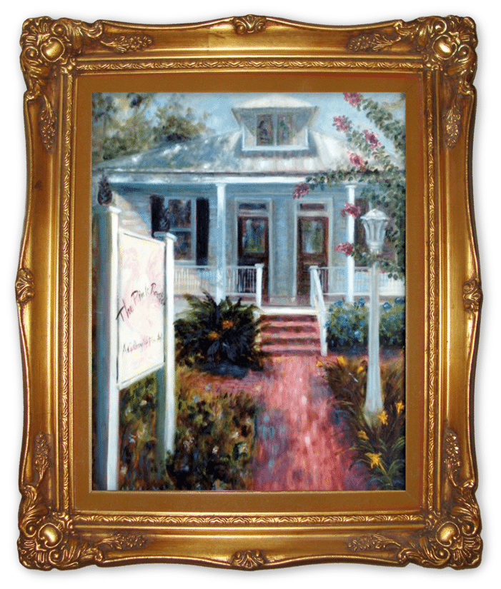 Pink Rooster Art Gallery In Ocean Springs - Art (800x933), Png Download