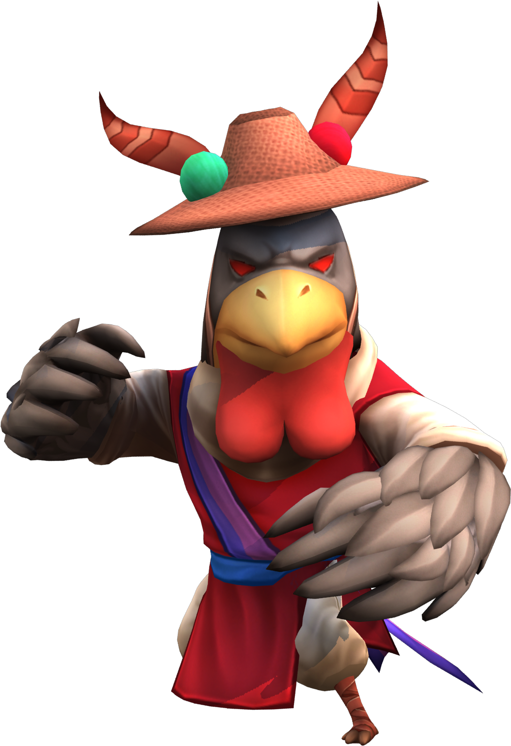 Warrior Rooster Imgur - Illustration (2048x2048), Png Download