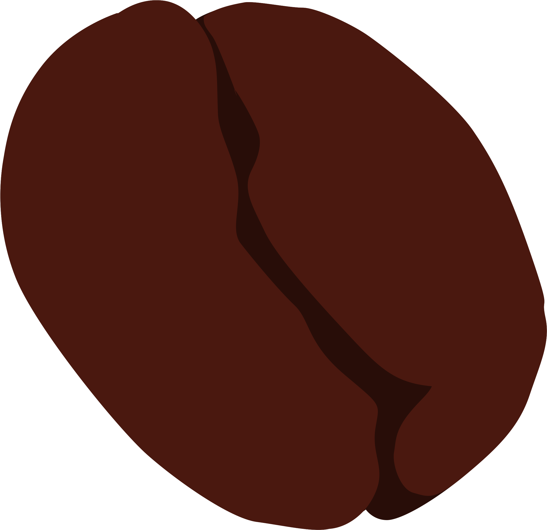 Clip Arts Related To - Coffe Bean Png Hd (2400x2400), Png Download