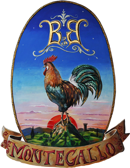 B&b Montegallo Osimo - Rooster (450x600), Png Download