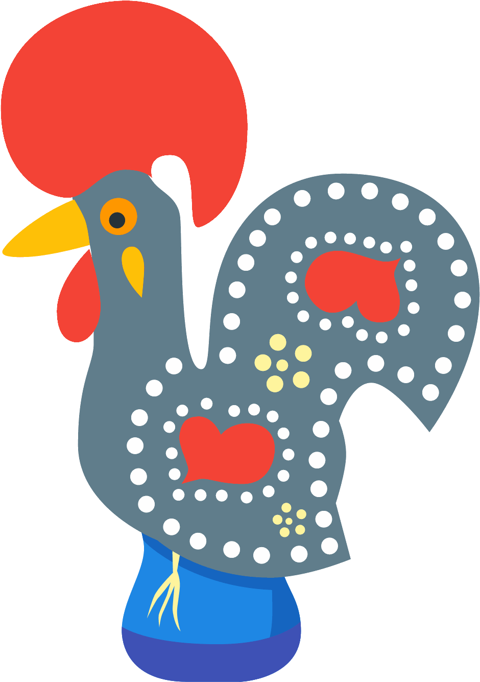 Rooster - Portugal Rooster Icon (1600x1600), Png Download