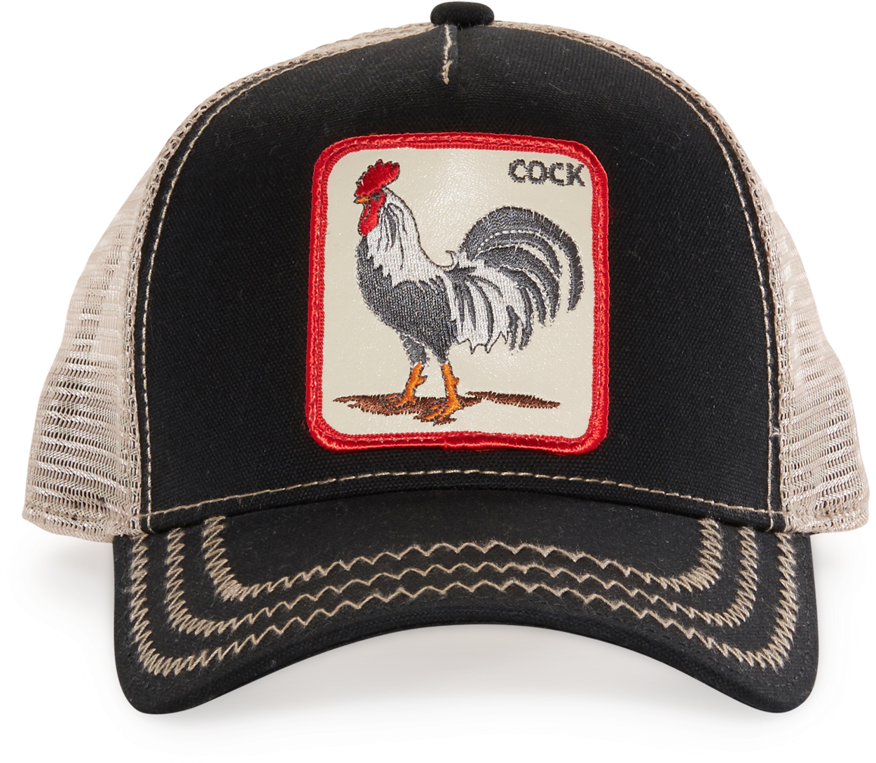 Rooster - Goorin Bros. Mens Rooster Hat In Black One Size (2000x2000), Png Download