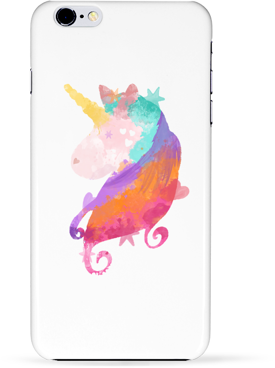 Competitive Price 23001 4458b Case 3d Iphone 6 Watercolor - Iphone 6 (690x850), Png Download