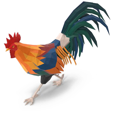 Rooster Png Background Image - Rooster Png (600x600), Png Download