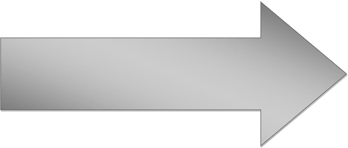 Right Arrow Black Gradient - Arrow Gradient Transparent (1129x481), Png Download