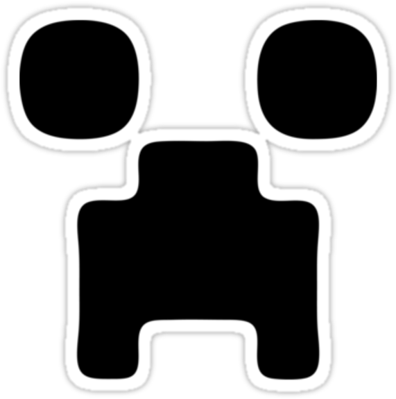 Minecraft Black - Do Steven De Minecraft (375x360), Png Download