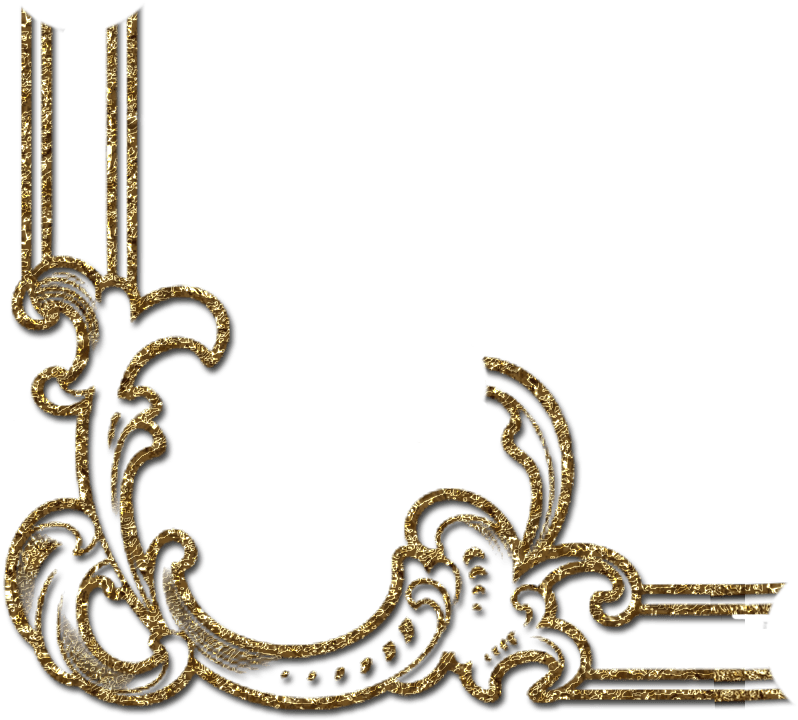 Download Transparent Gold Decorative Corner Png Clipart Esquinas Decorativas Full Size Png Image Pngkit