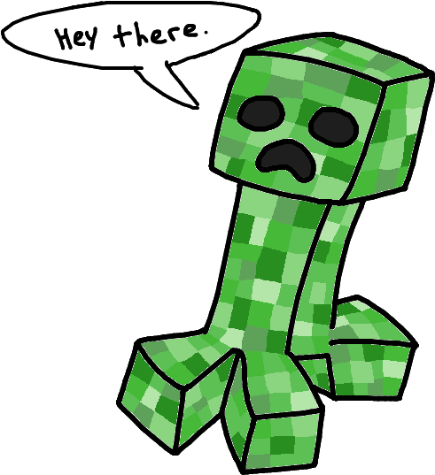 The Minecraft Creeper Images Creeper Guy Wallpaper - Creeper (600x600), Png Download