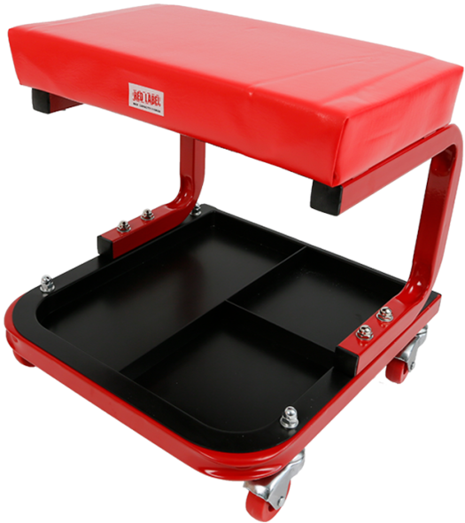Red Label Creeper Mechanics Seat 100kg Rated Economy - Economy (800x800), Png Download