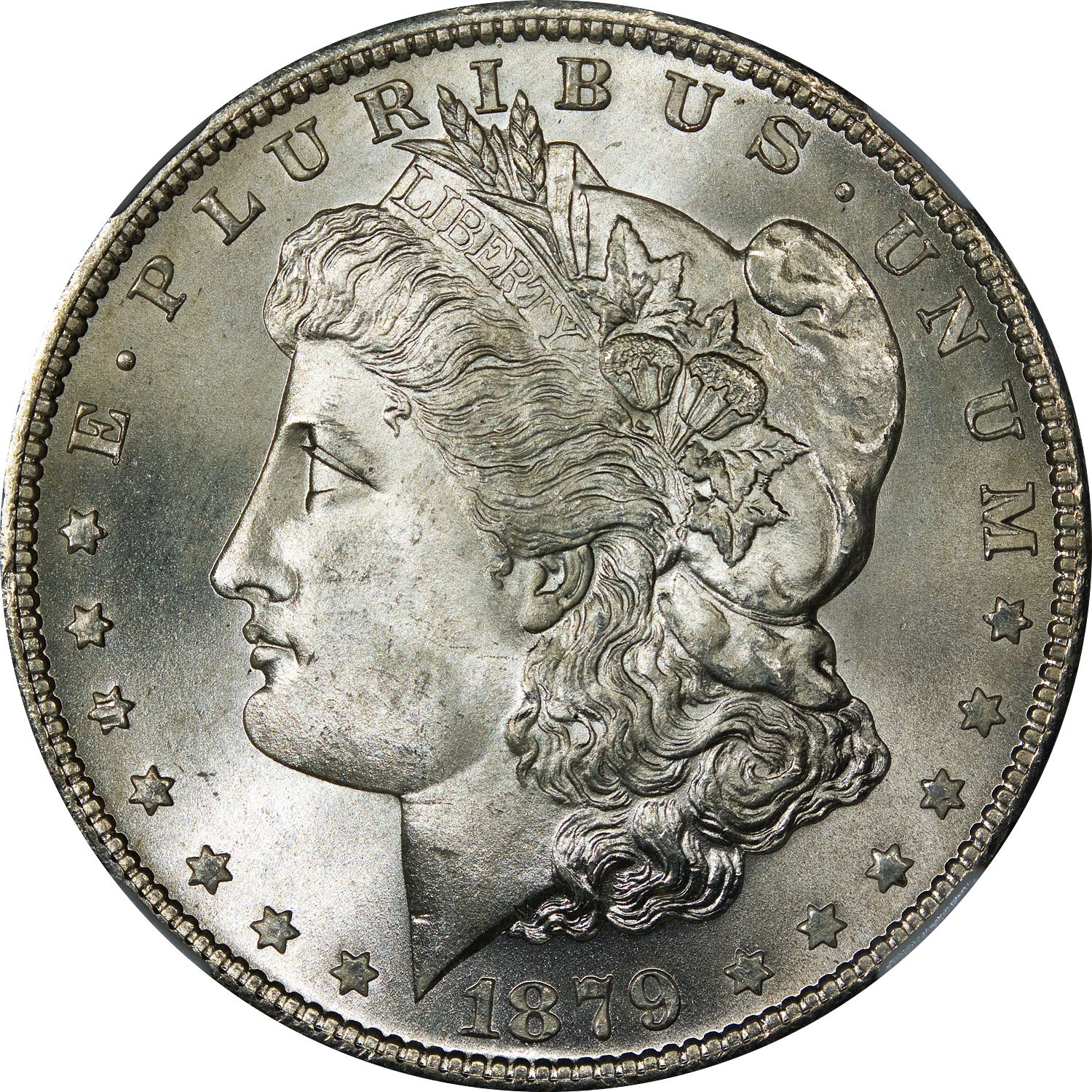 Download - Morgan Silver Dollar (1500x1500), Png Download