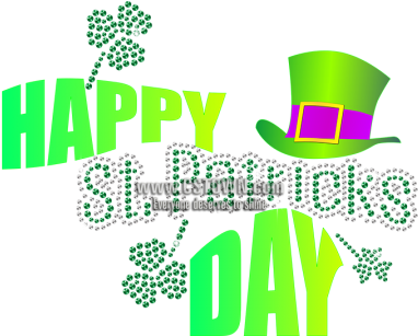 Customize Happy Saint Patricks Day Heat Transfer - Graphic Design (450x450), Png Download