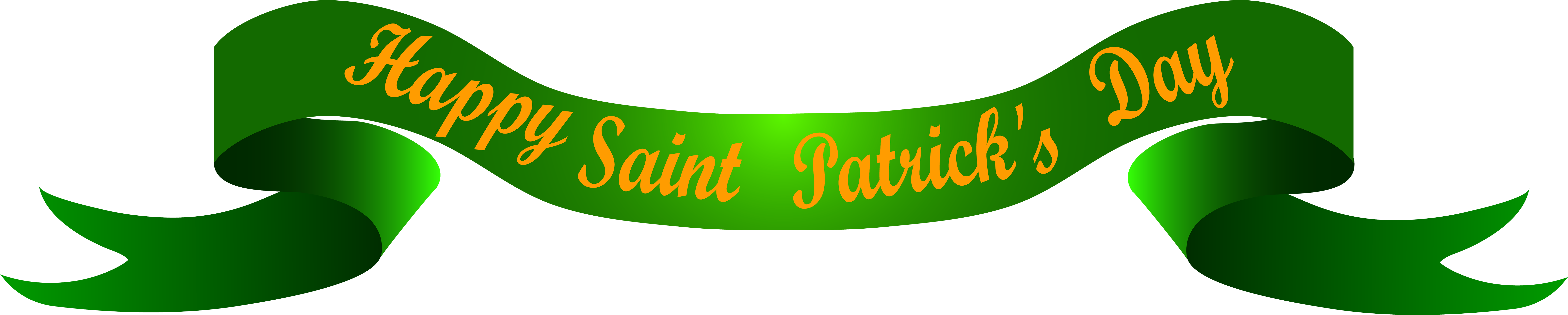 Happy Saint Patrick - Happy St Patricks Day Banner (8000x1693), Png Download