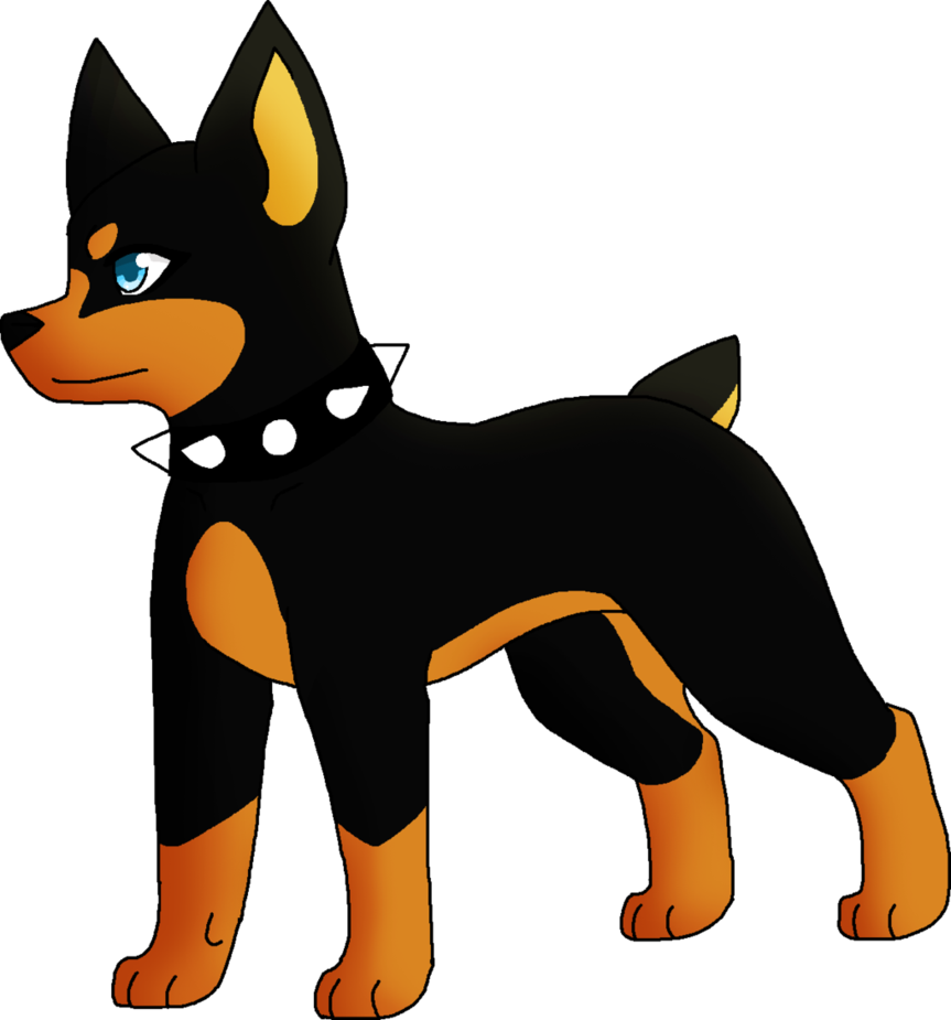 Arya Doberman By Skyloft In Krysis-d9hommb - Companion Dog (863x925), Png Download
