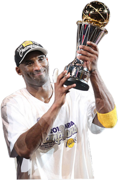 Kobe 2010 Playoffs Game By Game - Kobe Bryant Championship Png (400x400), Png Download