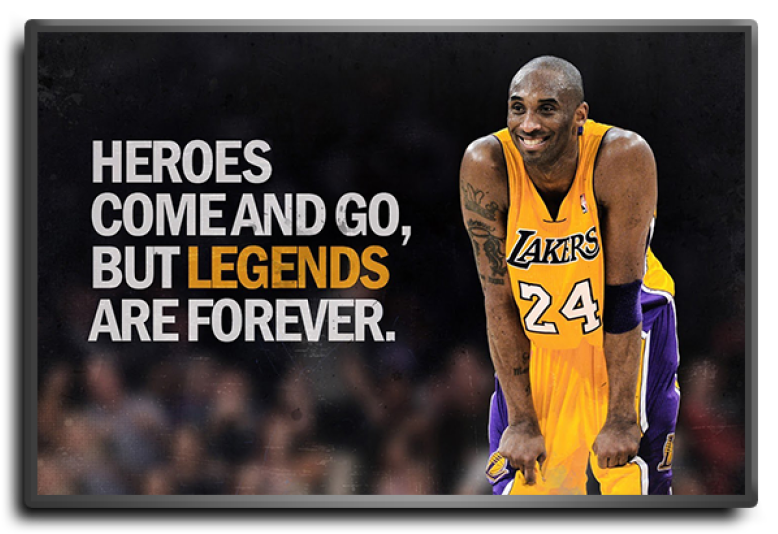 Kobe Announces Retirement - Kobe Bryant Los Angeles Lakers Nba 32x24 Print Poster (800x559), Png Download