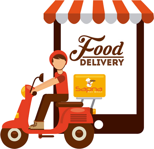 You Can Place Order Online By Simply Filling The Form - Food Delivery (592x500), Png Download