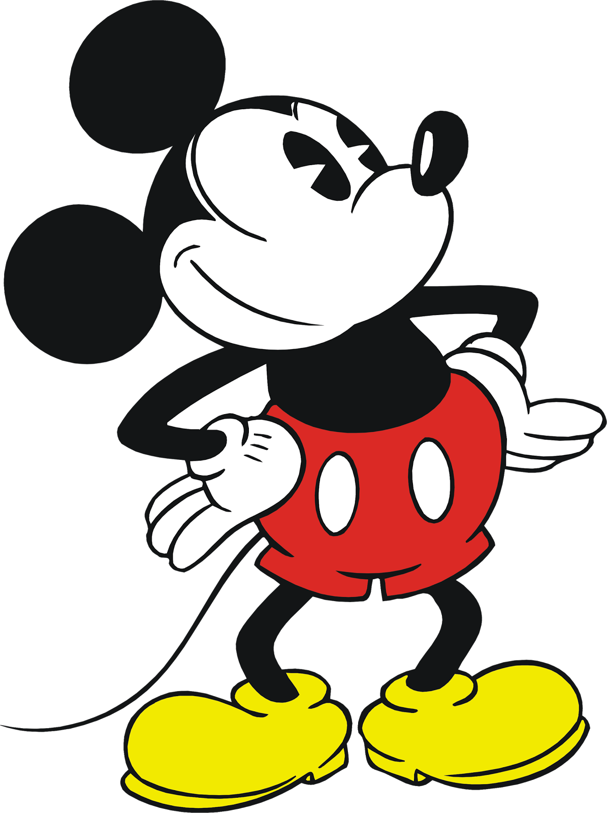 Clip Art Transparent Library M Png Minnie E Mickey - Logo Mickey Vintage Png (1195x1600), Png Download