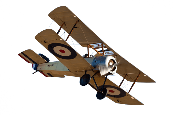 Airplane Biplane Vintage - Vintage Airplane Png (600x400), Png Download