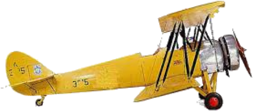 Bi Plane Take A Biplane Ride - Private Peaceful Yellow Aeroplane (500x321), Png Download
