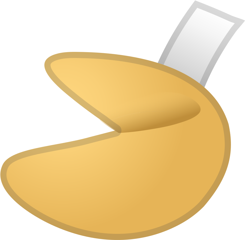 Fortune Cookie Png - Galleta De La Fortuna Png (1024x1024), Png Download