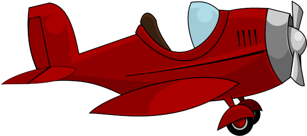 Image Of Biplane Clipart Old Fashioned Plane Clipart - Cartoon Plane Png (640x480), Png Download