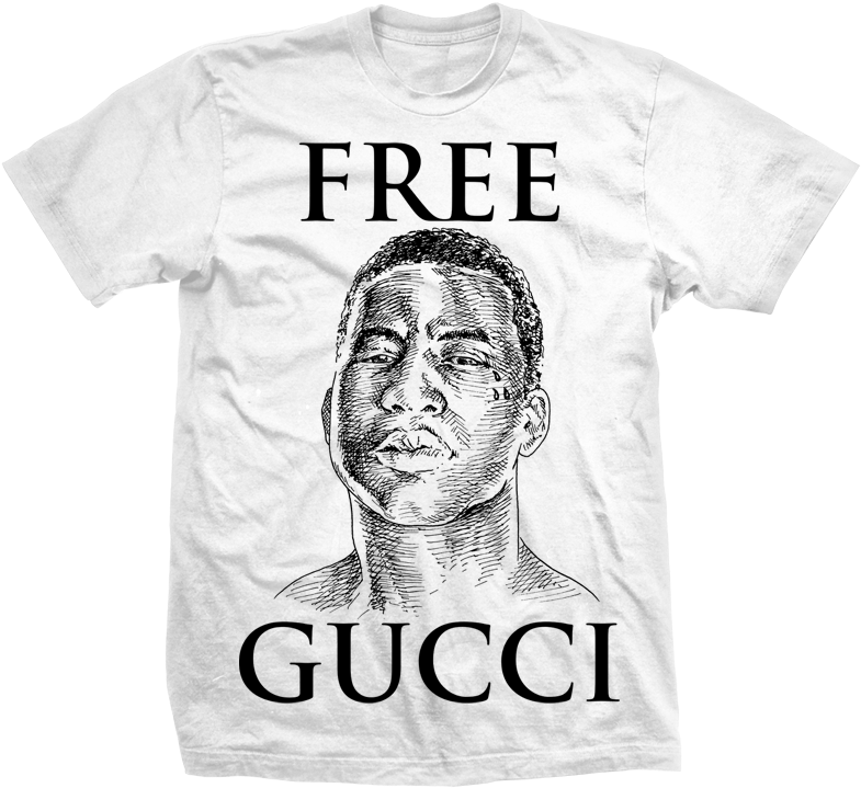 I Love Gucci Mane And I'm Not Afraid To Admit It - Free Gucci Mane Shirt (400x368), Png Download