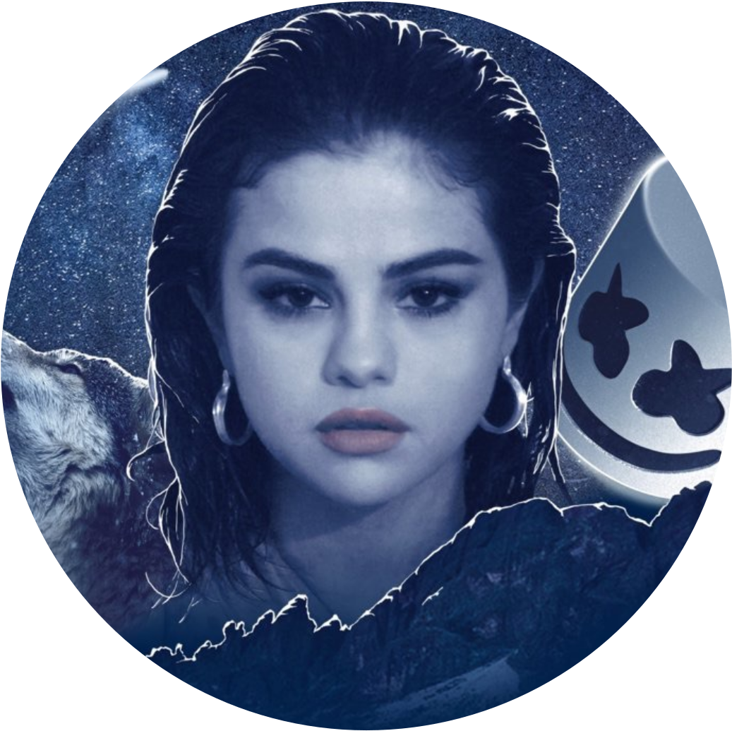 Xqf8ren - Marshmello With Selena Gomez (1080x1080), Png Download