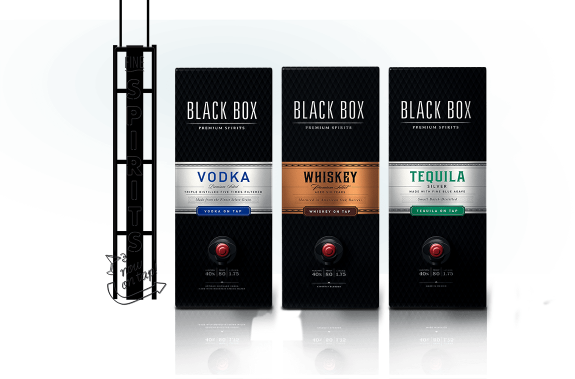 Black Box Spirits On Tap - Black Box Spirits (1150x758), Png Download