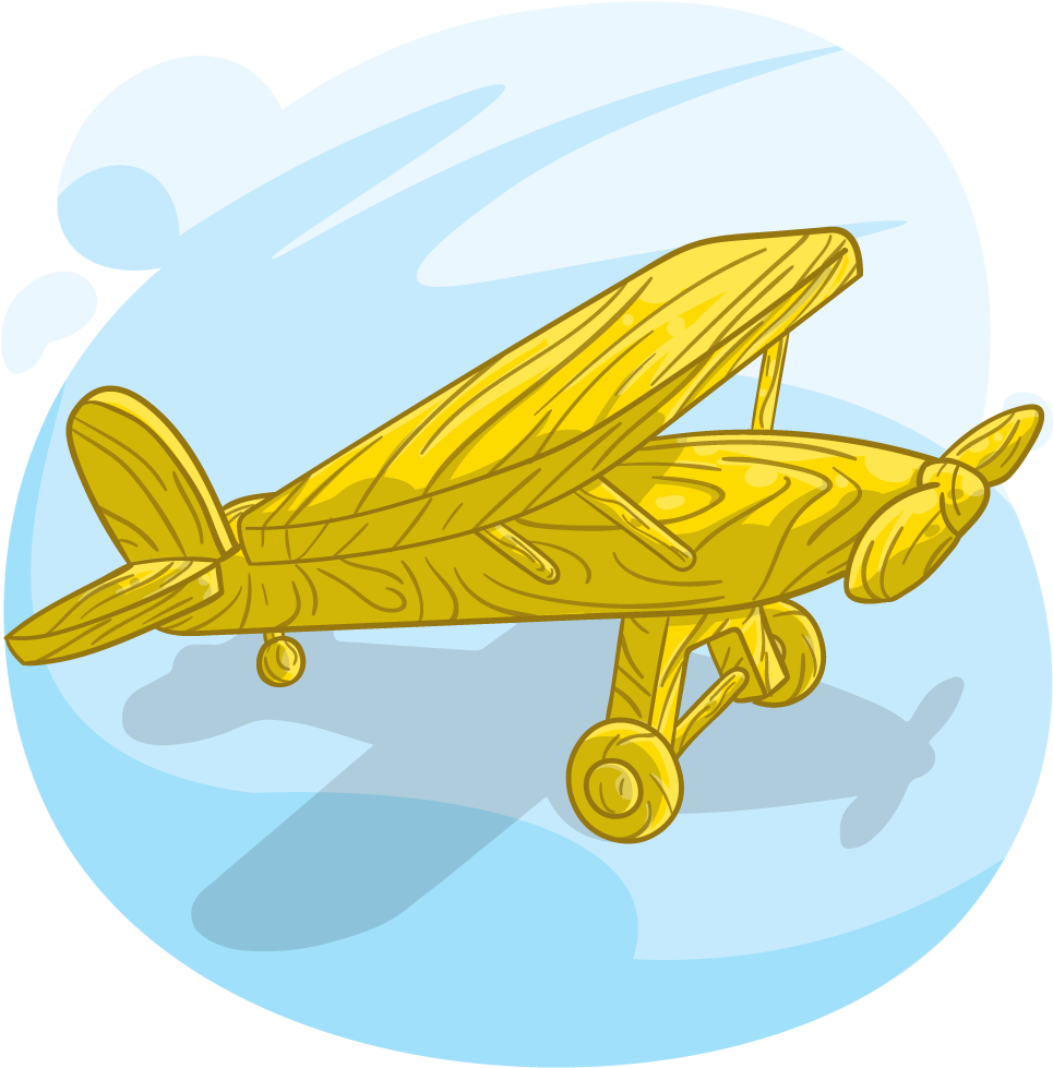 Find Near Me - Biplane (1024x1024), Png Download