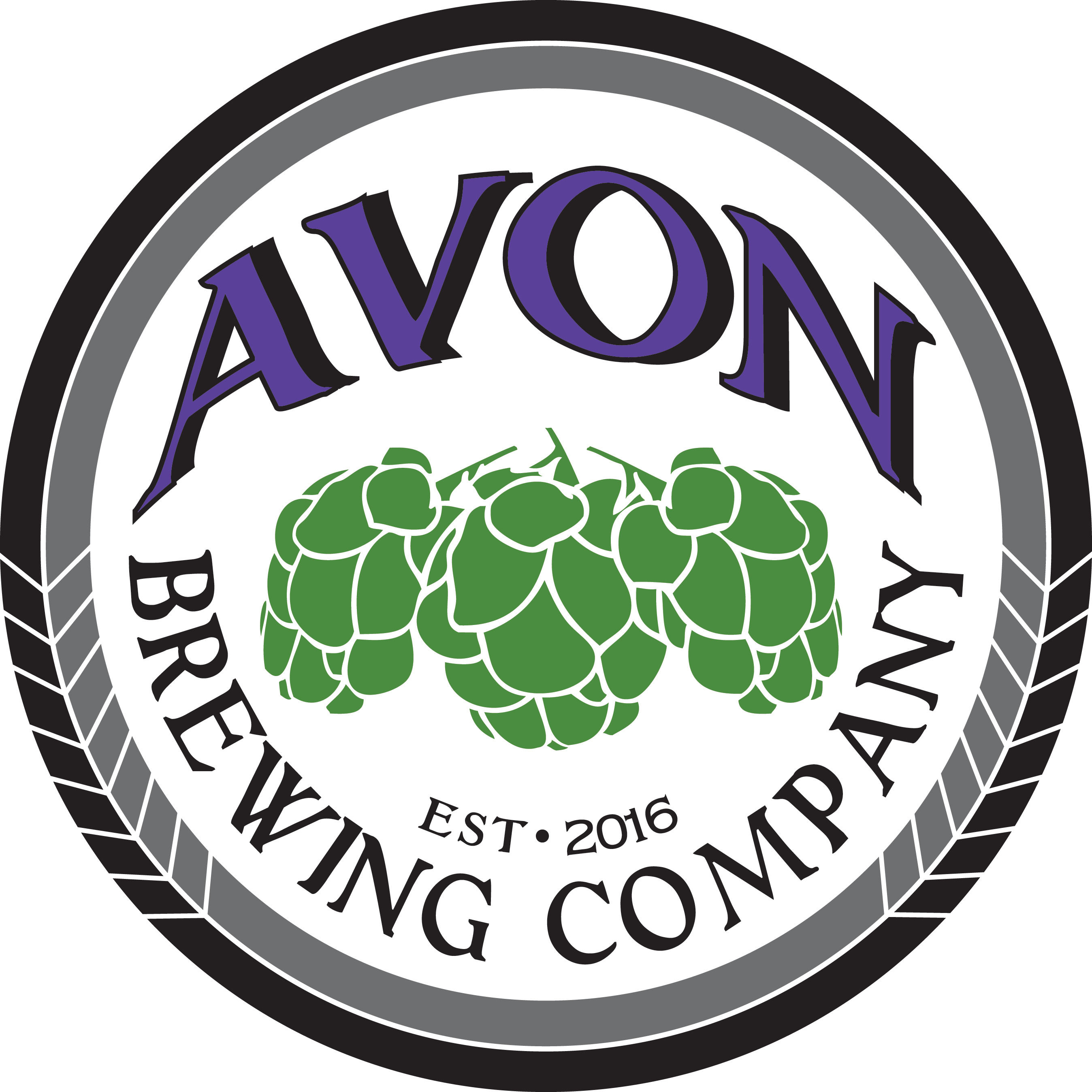 Cropped Avon Circle Carpet Logo - Avon Brewing Company (2696x2696), Png Download