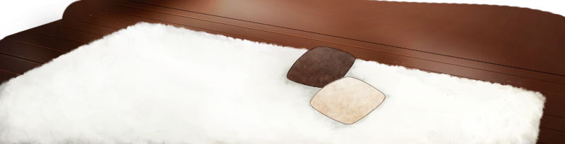 Pure White Fluffy Carpet - Carpet (800x205), Png Download