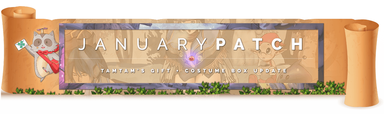 Patch-january - Chrysanths (1300x387), Png Download