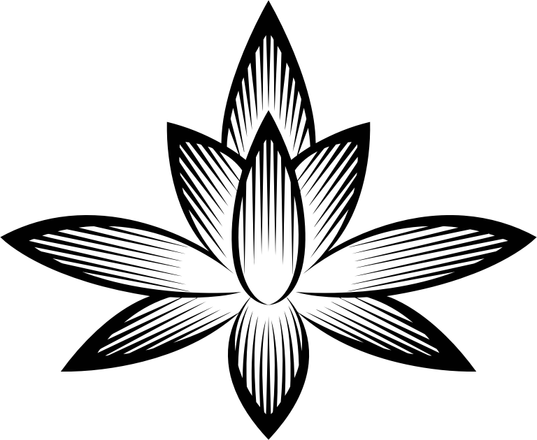 Medium Image - Fiore Stilizzato Png (768x630), Png Download