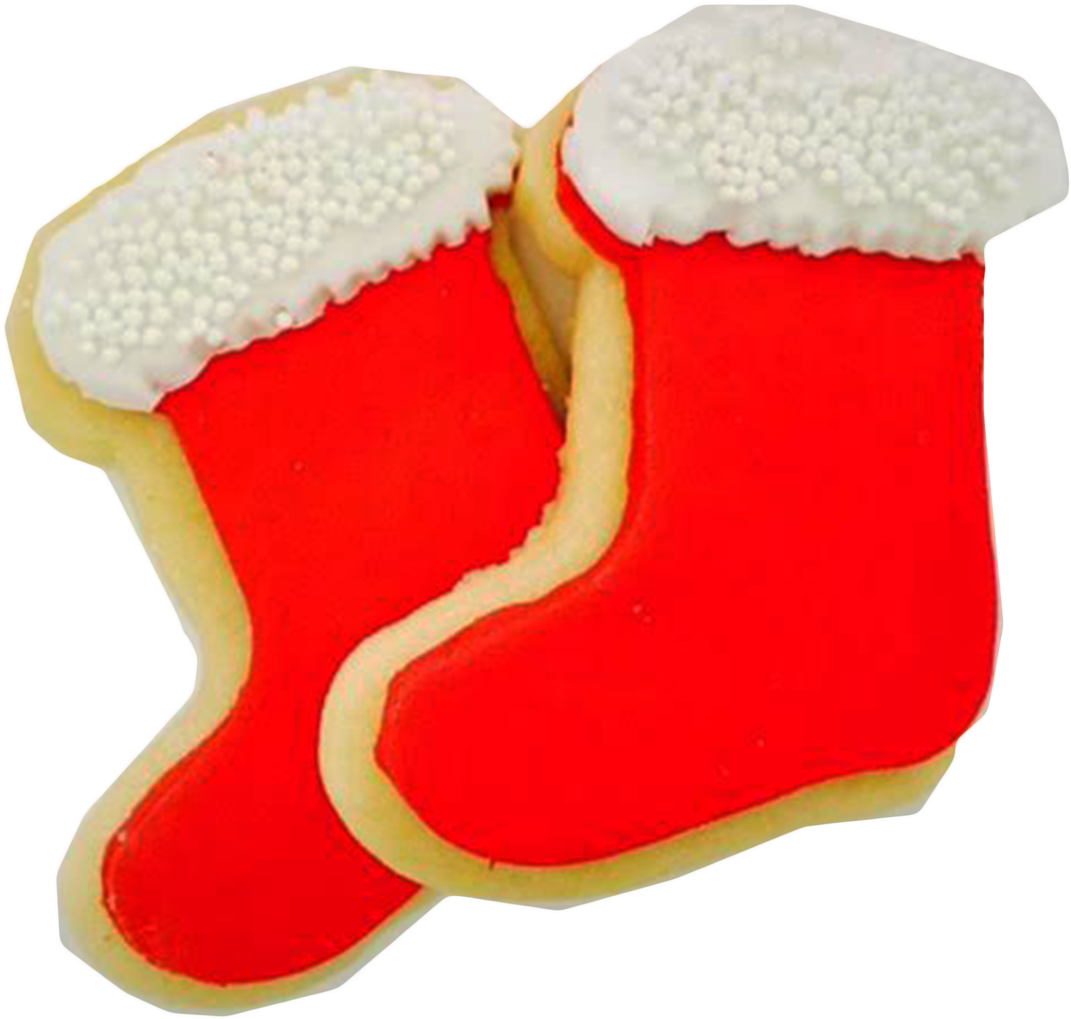 Christmas Stocking Cookies (2448x2160), Png Download