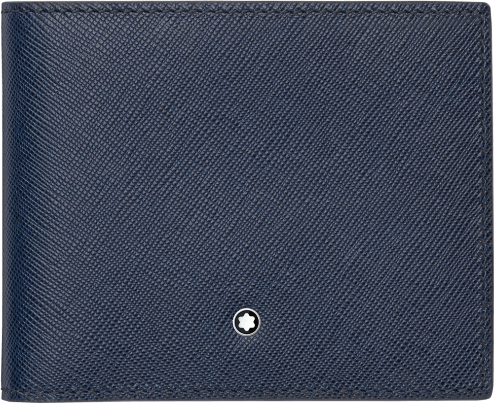 Mont Blanc Wallet Blue (1000x1000), Png Download