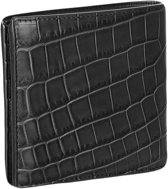 Crocodile Bifold Wallet - Wallet (1063x886), Png Download