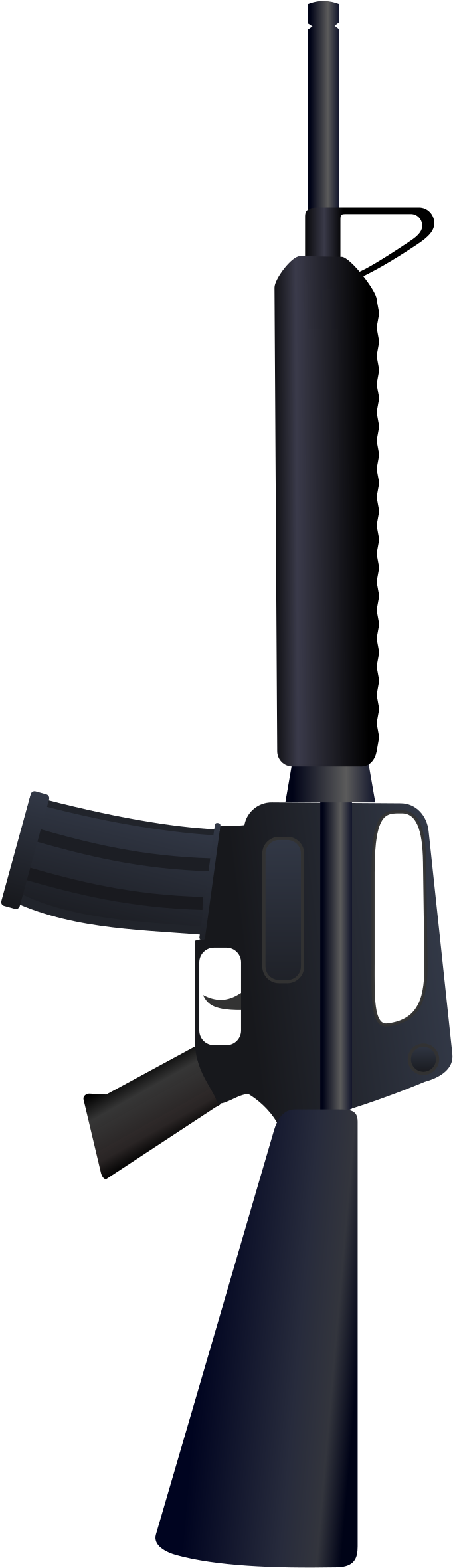 This Free Icons Png Design Of Colt Ar 15 / M 16 (1697x2400), Png Download