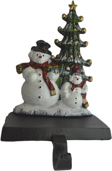 Lulu Decor Cast Iron Christmas Stocking Holder Set - Christmas Stocking (600x600), Png Download