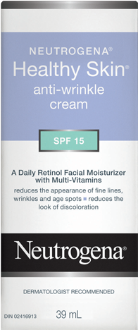 Neutrogena® Healthy Skin® Anti-wrinkle Cream Spf - Neutrogena Ageless Restoratives 5 Minute Facial - 1.7 (483x485), Png Download