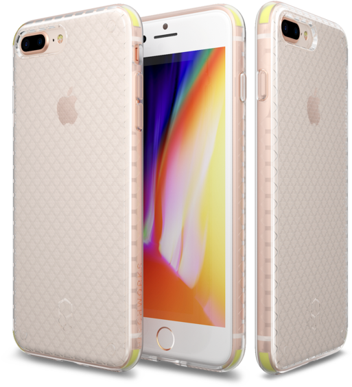 Iphone 8 Plus / 7 Plus Case - Clear Iphone 8 Plus Case (600x600), Png Download