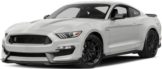 2018 Ford Mustang - 2017 Mustang Gt350 White (600x350), Png Download