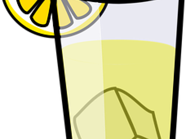 Juice Clipart Lemonade Stand - Lemon Juice Glass Clipart (640x480), Png Download
