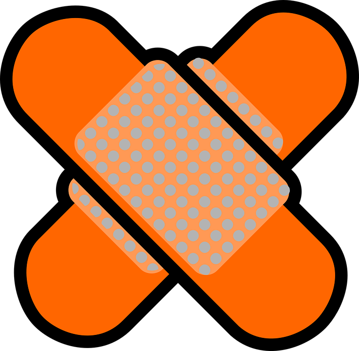 Bandage - Patch Clipart (600x586), Png Download