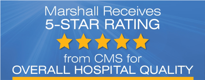 Marshall Receives 5 Star Rating From Medicare Agency - Poster (703x420), Png Download