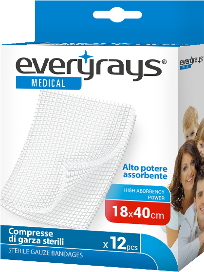 Everyrays Medical Cerotto In Tela Pelli Normali Lunga (600x600), Png Download