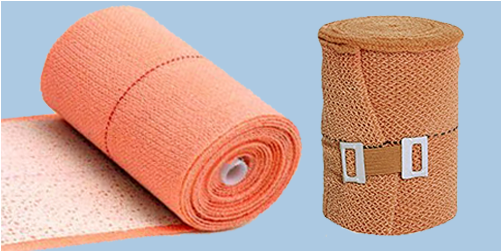 Transparent Bandage Small Png Black And White - Crepe Bandage Small (500x500), Png Download